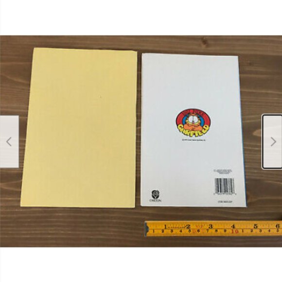 Vtg Unused Garfield Thank You Greeting Card 1978 Carlton Humor Jim Davis Comic - Picture 3 of 3